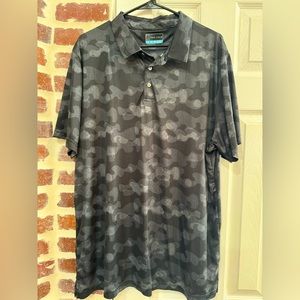 Mens Golf Camo Polo- XXL